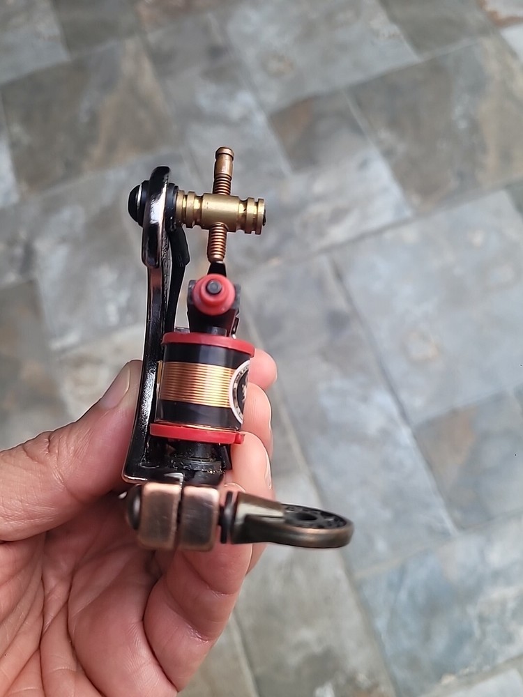 Wormhole Double Coil Tattoo Machine Unit Only Thread Cutter
