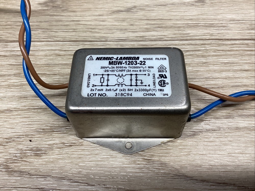 NEMIC LAMBDA NOISE FILTER MBW-1203-22 #854D77