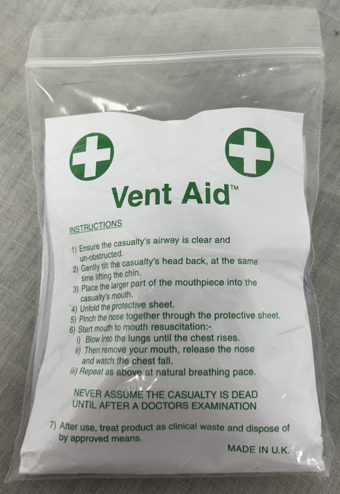 British Military Issue Emergency Vent Aid