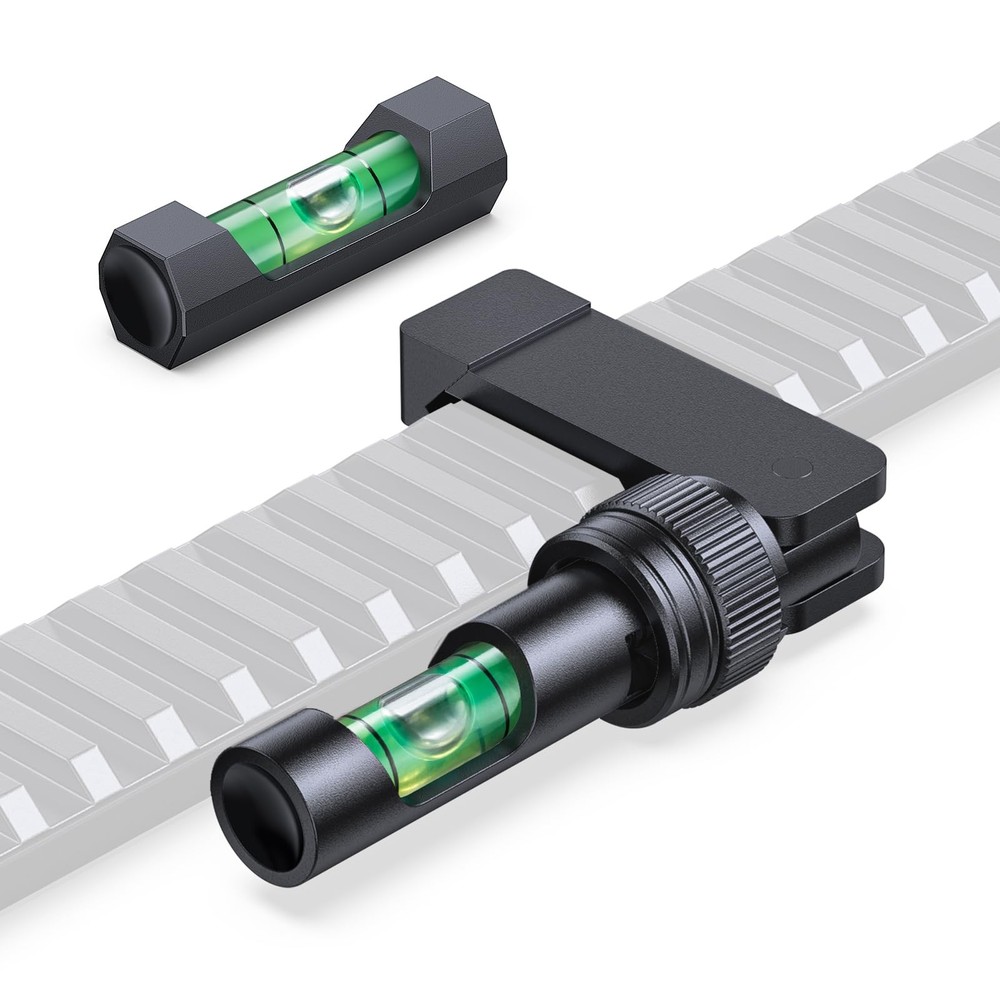 EZshoot Scope Leveling Kit with a Magnetic Level Precision Black
