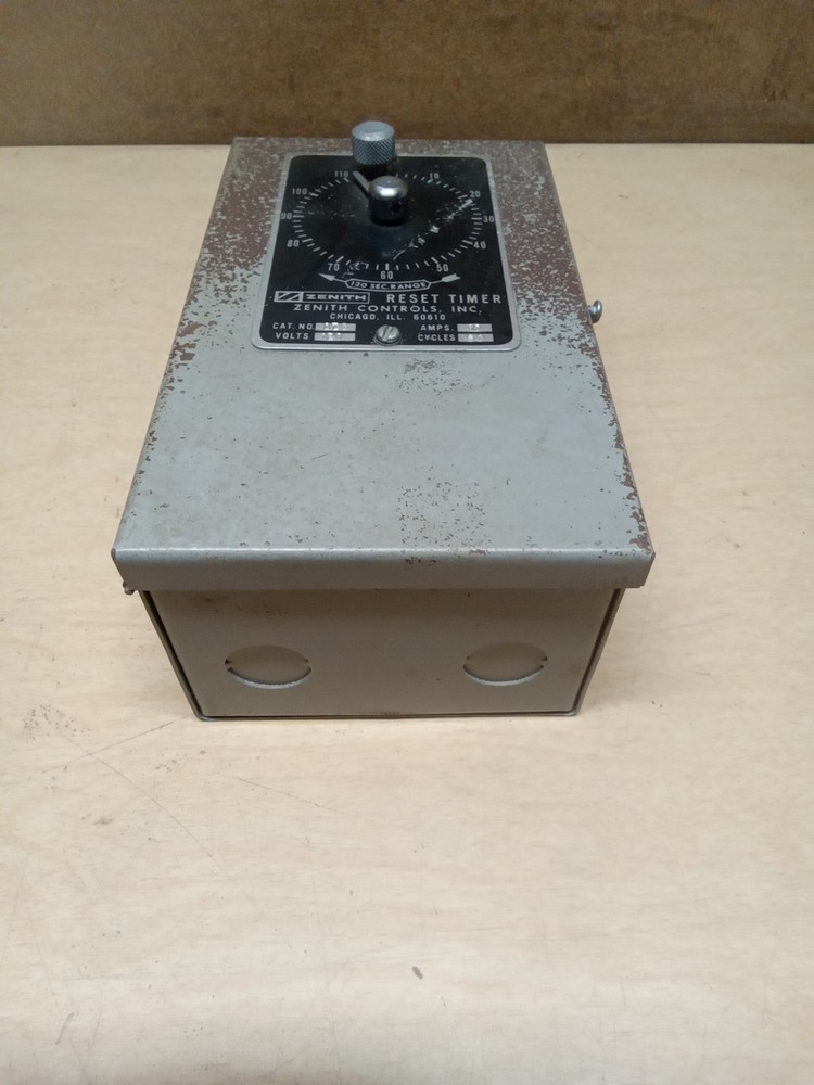 Zenith Reset Timer 120Sec Range AZC 120V 10A