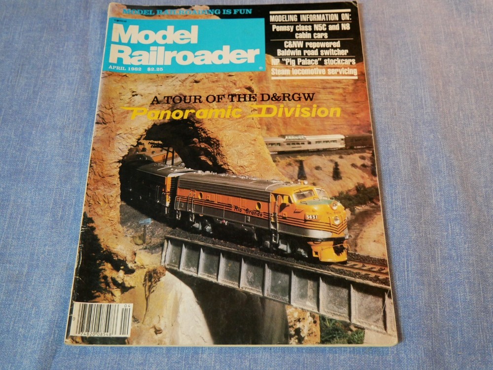 MODEL RAILROADER - APRIL 1982