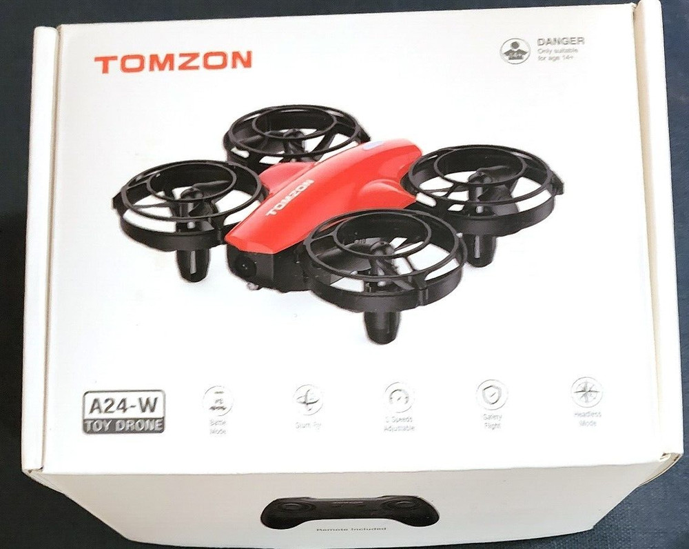 TOMZON A24W Mini Drone with Camera Black