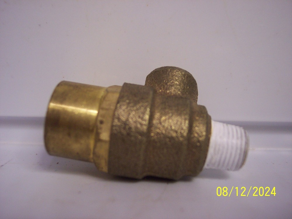 WATTS P/N: 0792001 Backflow TEST COCK- 1/8" LEAD FREE MxF VALVE~ 1/8 LFNPT-TC