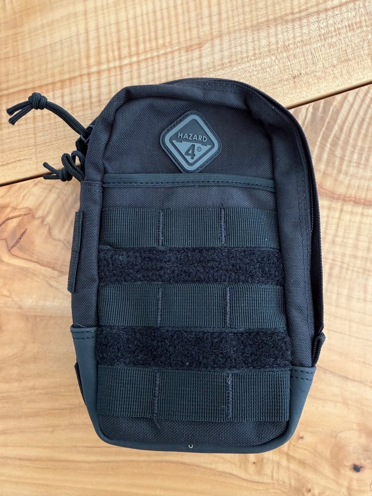 Hazard 4 Broadside Pouch Molle Modular Zip Pouch Black