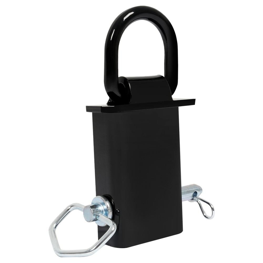 6Pcs Trailer Stake Pocket D-Ring Tie Down Flatbed Utility Capacity 12000lbs