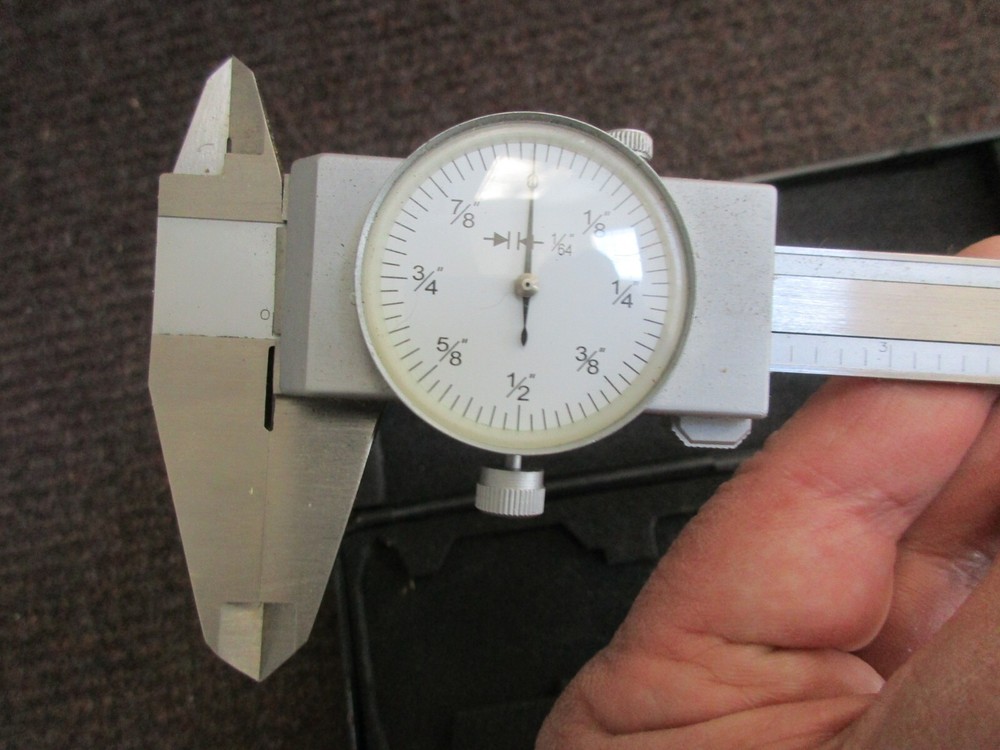Hardened Stainless Depth Step Measure Sliding Scale Dial Scale Caliper 710176