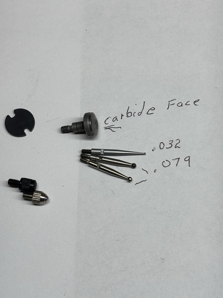 Lot 3 Carbide Tip Point Indicator Various Sizes  Also Plunger Style