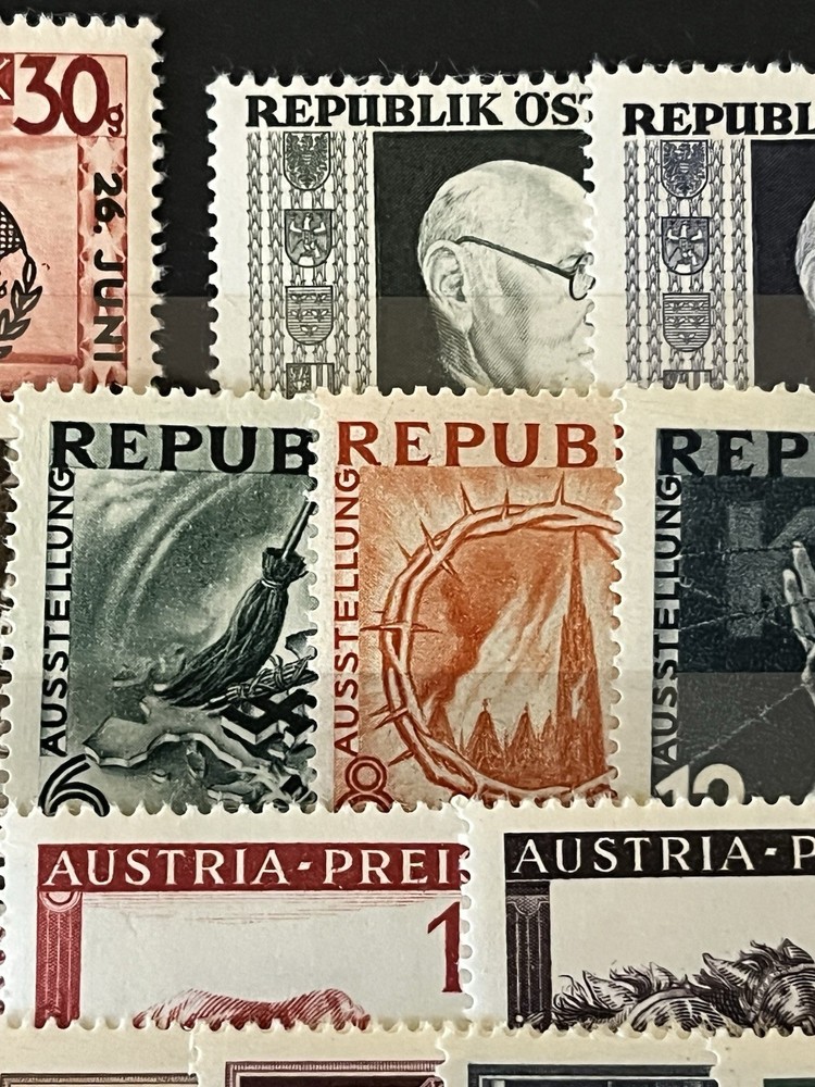 AUSTRIA - 1946 - Complete Year Set - MNH