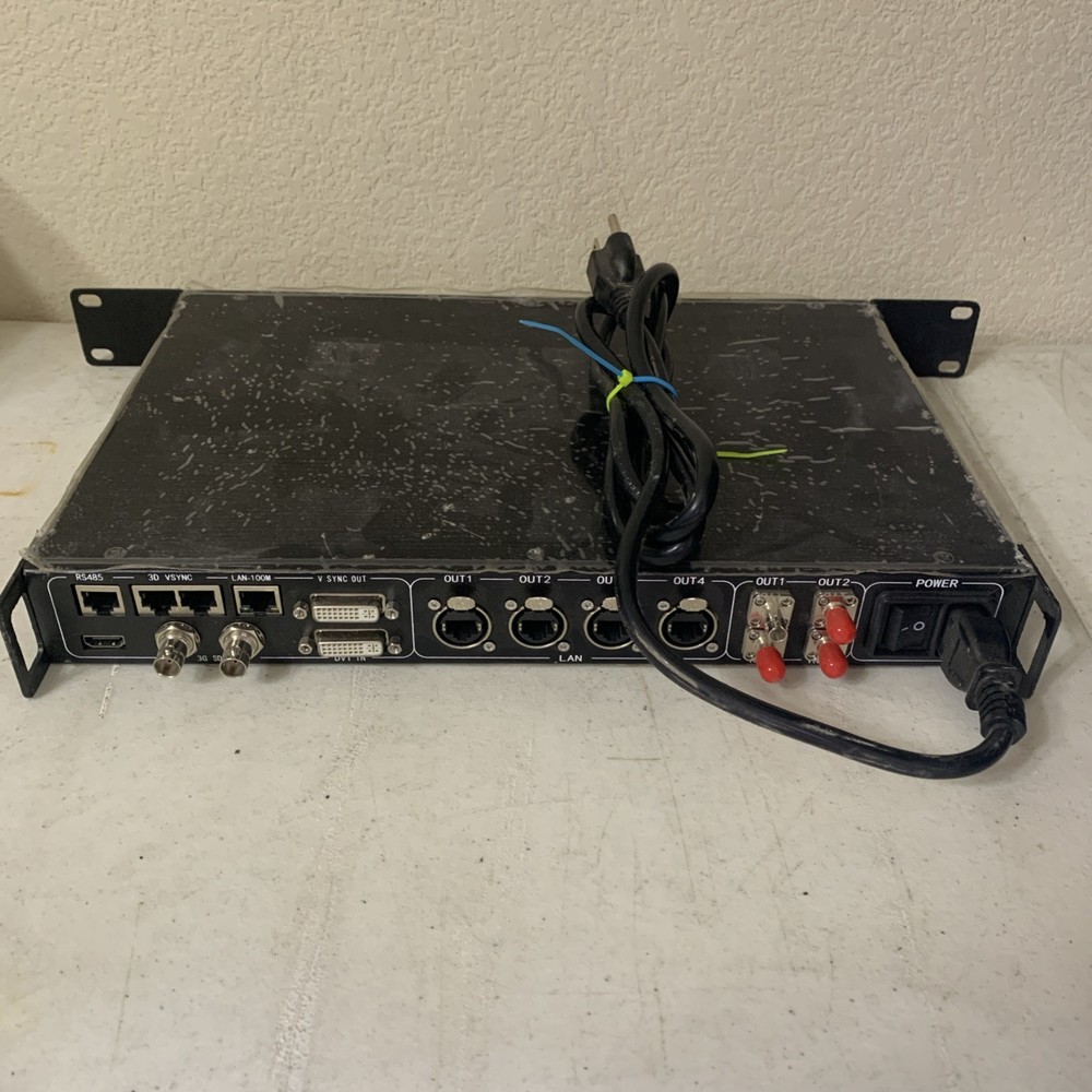 Glux VSP-F2L4 LED Video Processor Screen Controller 1U Rackmount Tested