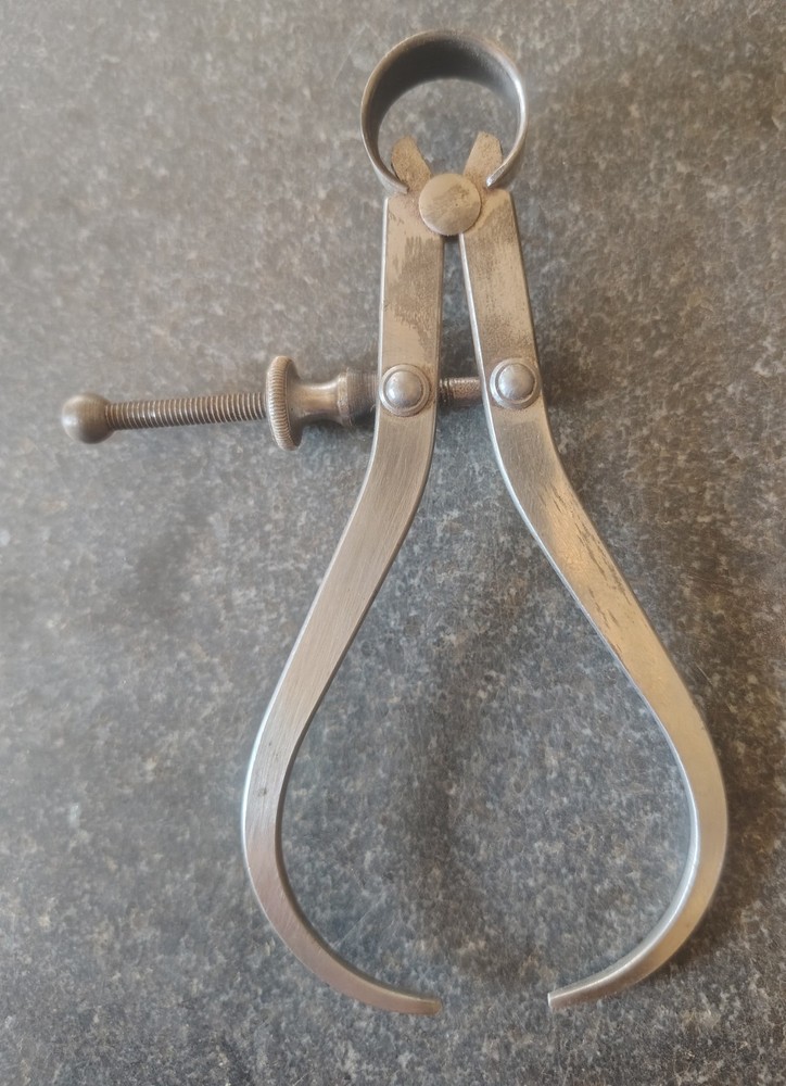 🗽 STARRETT 3-1/2" OD CALIPER, SMOOTH MOVEMENT
