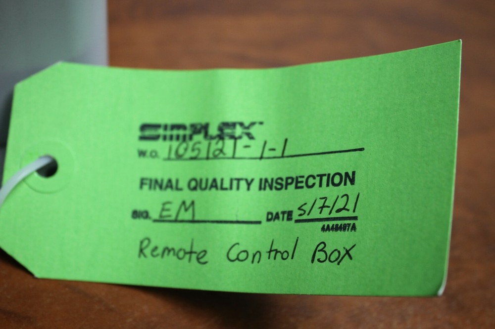 Simplex Polaris Resistive Load Bank Remote HMI Controller