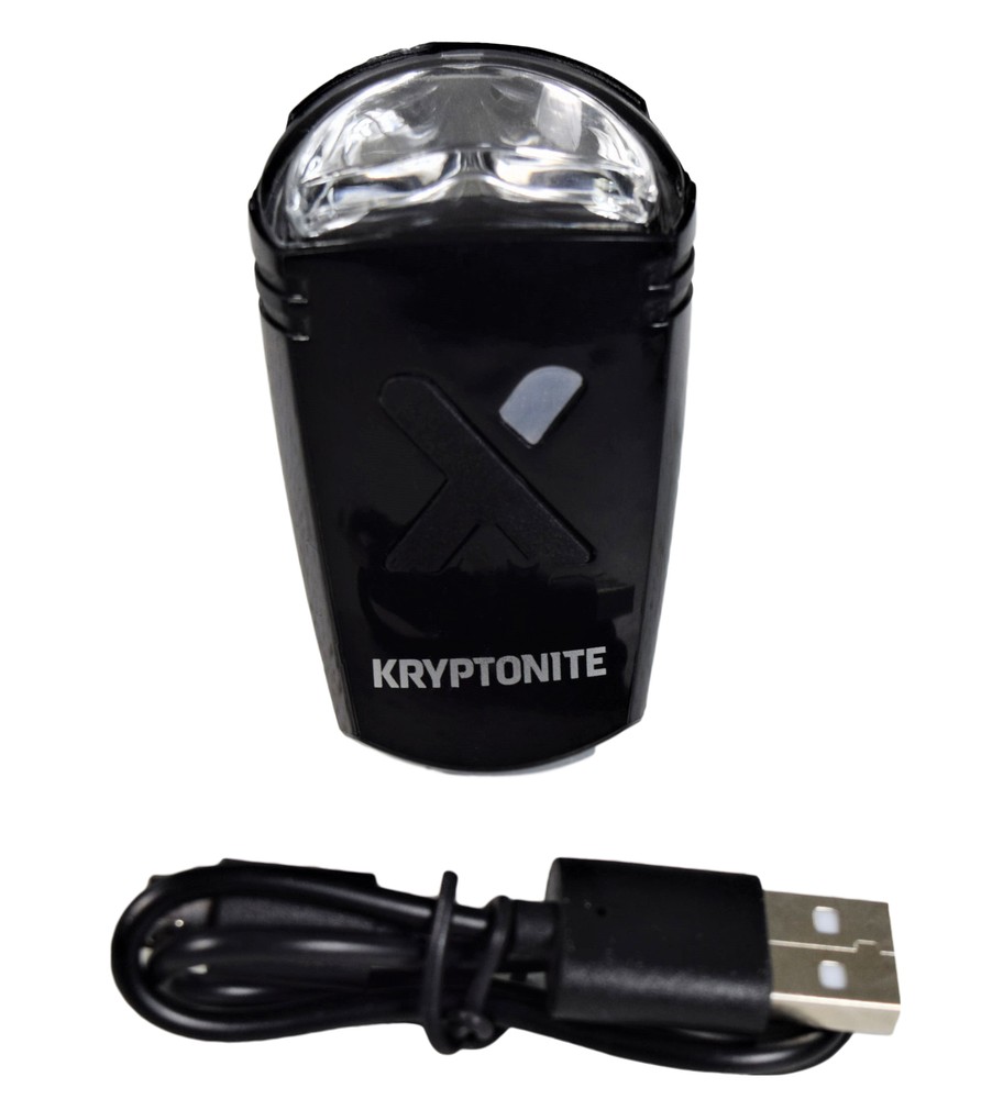 Kryptonite Pulsar F-65 Bicycle Light LED USB Charging 65 Lumen