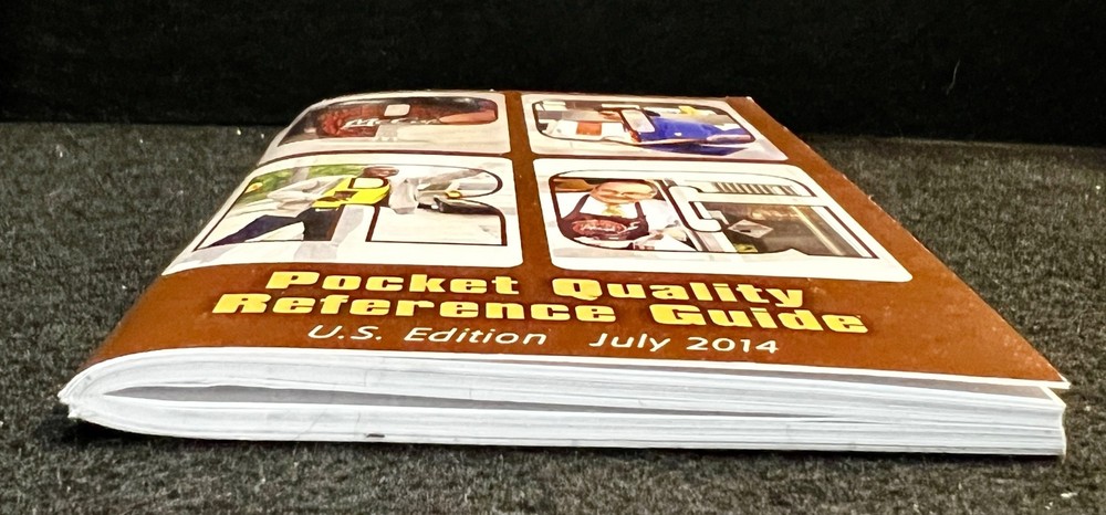 July 2014 McDonald's Pocket Quality Reference Guide, U.S.A. Edition, NOS