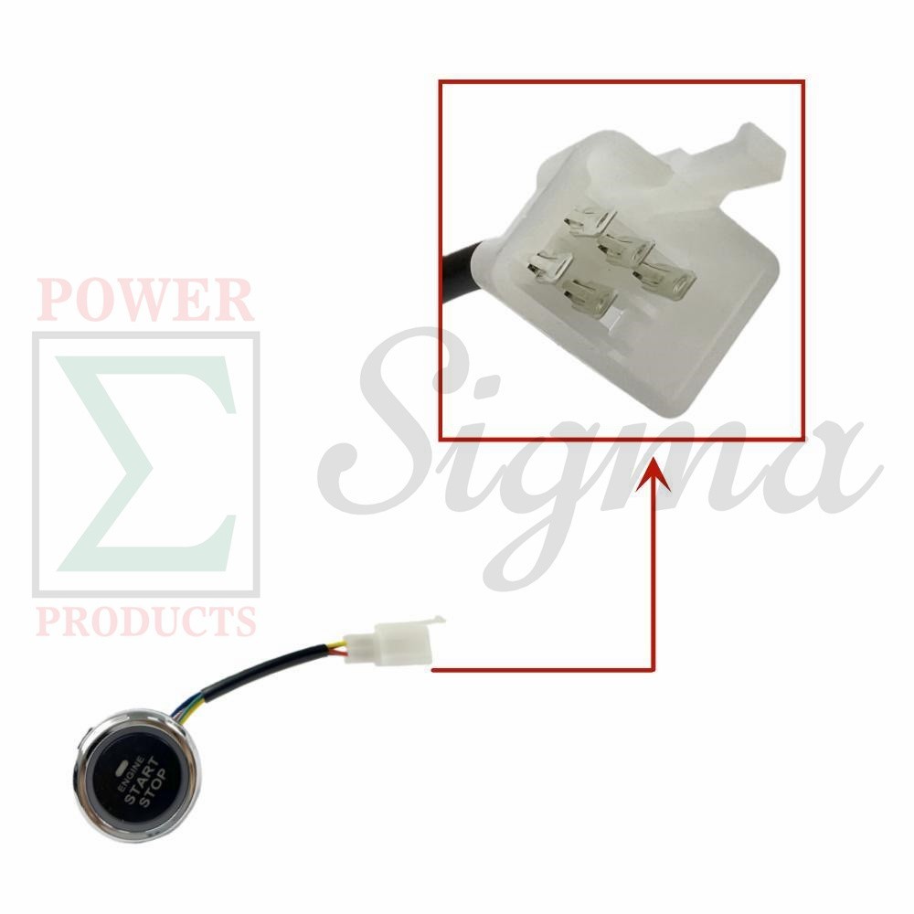 Engine Start Stop Push Button for Westinghouse Generator WGen3600DF WGen3600DFc