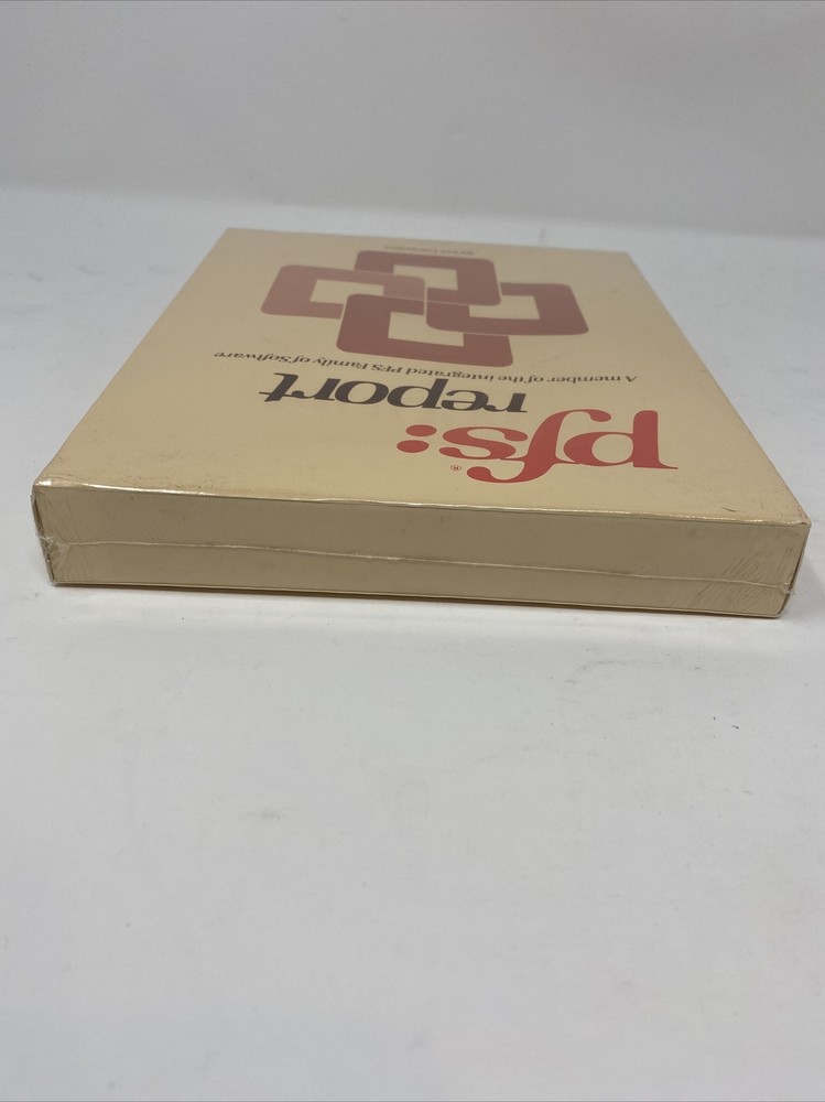 (1984) Software: PFS: Report Apricot Computer Software NOS Sealed!