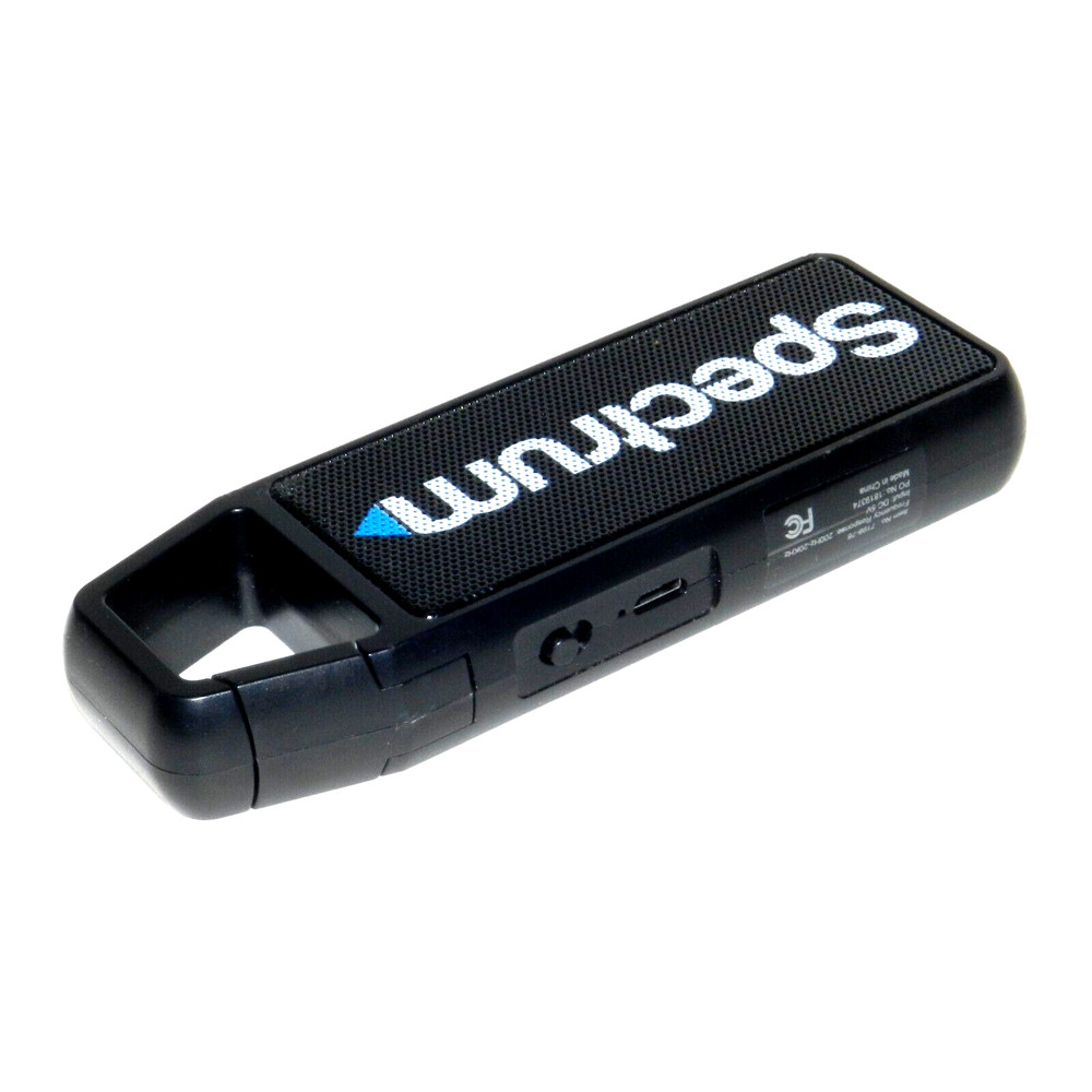 Spectrum Rechargeable Clip-On Bluetooth Speaker