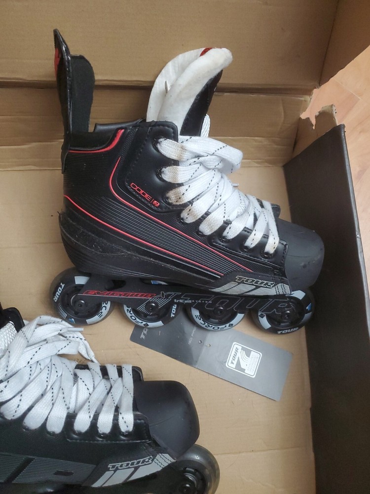 Tour Code 7 Inline Roller Hockey Size 4 FREE SHIPPING