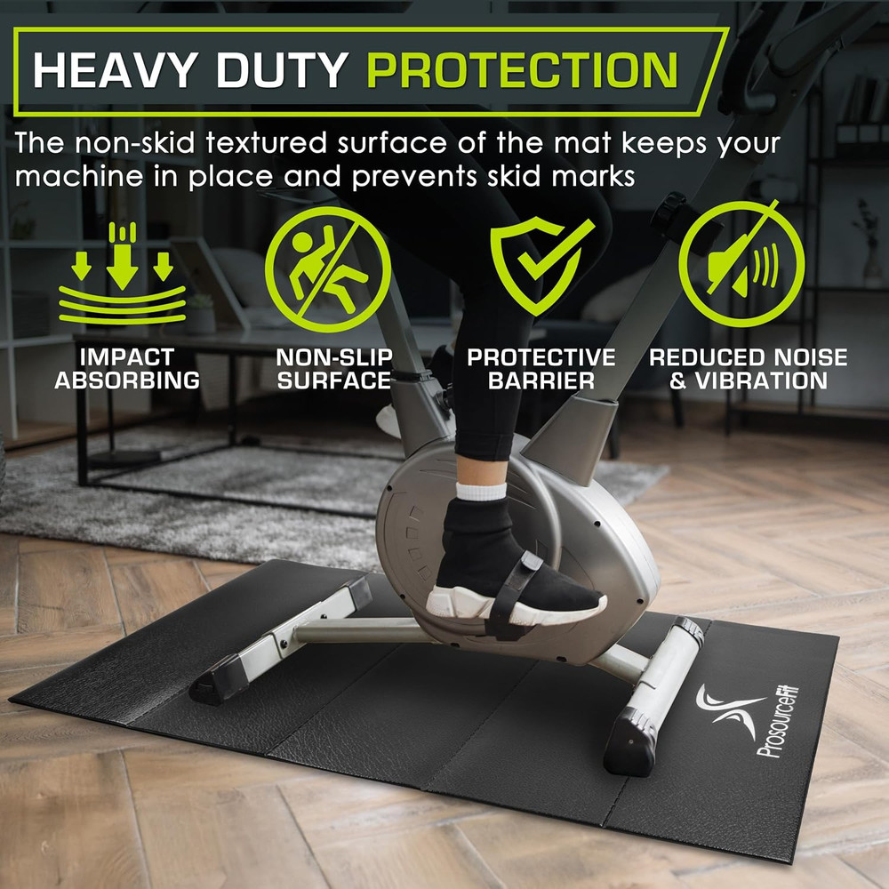 Exercise Equipment & Treadmill Mat High Density PVC Floor Protector
