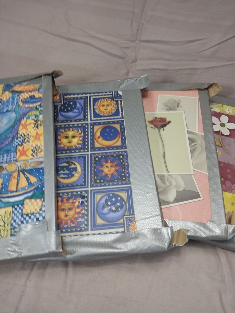 4 Vintage Journals Seald Mystery
