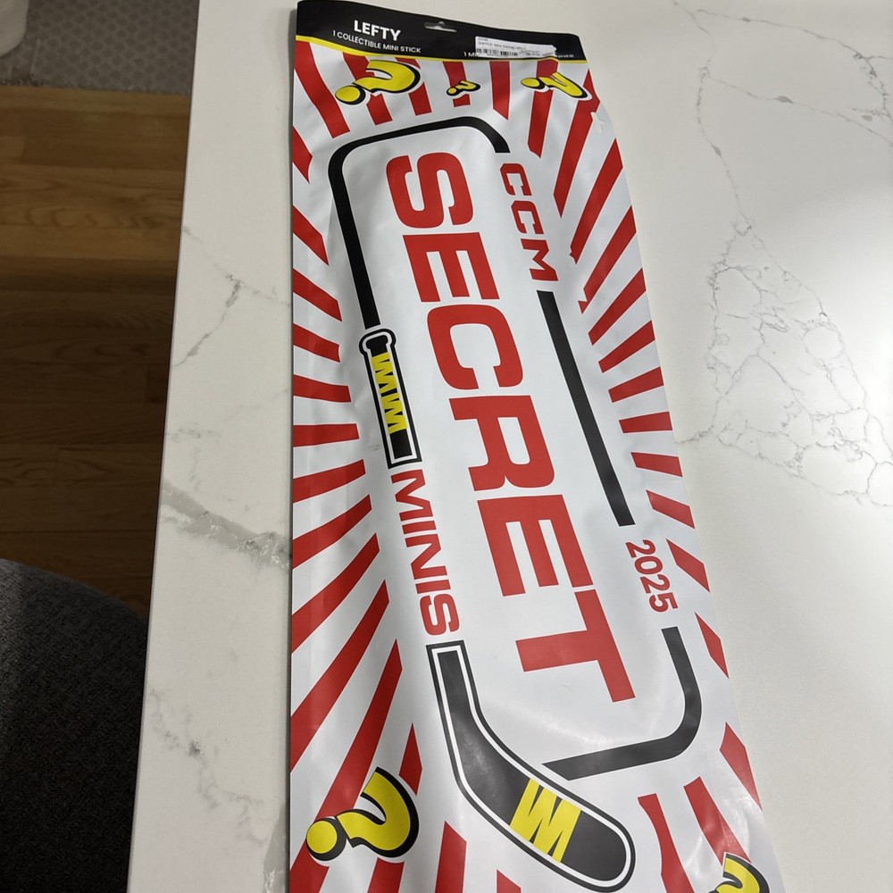 CCM Secret Mini 2025 Mini Hockey Stick (Left Hand)