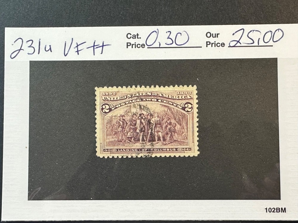 Scott #  231 VF++   2024 Scott Catalogue Value $ 0.30
