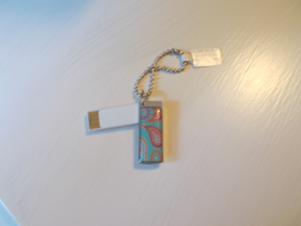 Pretty Keychain 2GB USB Flash Drive