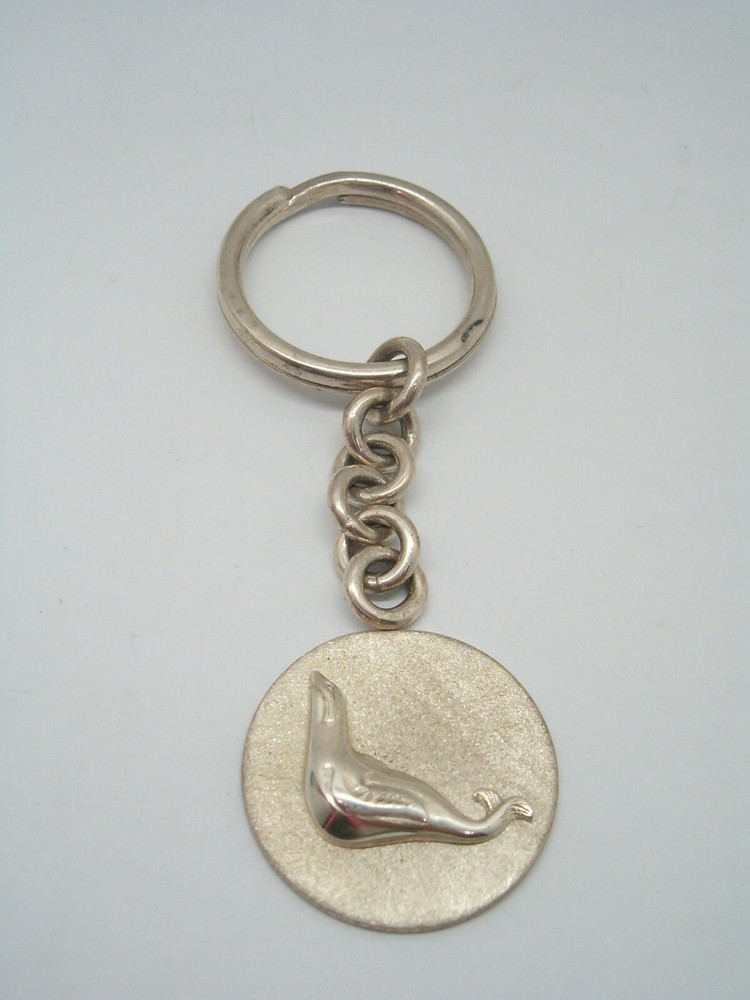 925 Silver SEAL Keychain - Break - Pinniped -