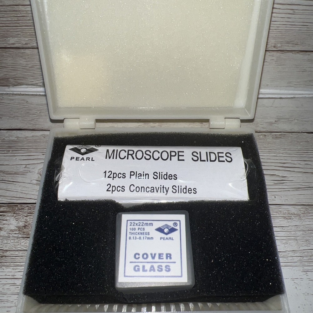 Home Science Tools Slide Set Alpha Omega Biology Set & Basic Slide Set