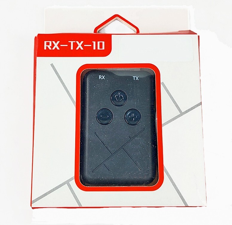 Bluetooth 5.0 Transmitter and Receiver with 3.5mm Audio Input-Out USB Charging