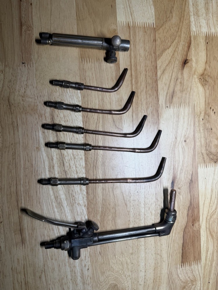 Smith Torch Set - 5 Tips / Handle & Cutting Torch