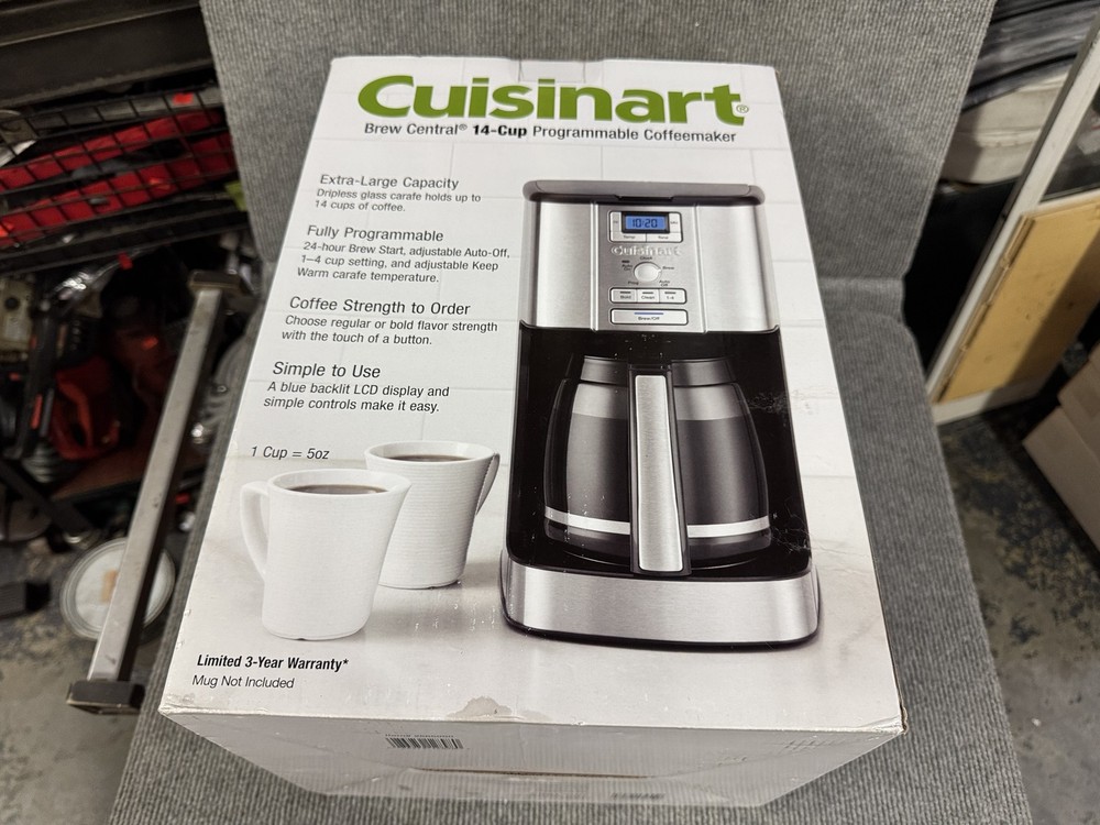 CuisinArt CBC-6500PC Coffee Maker New