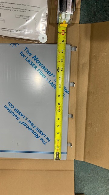 Yoder Stainless Steel Side Shelf Sleeve - A92525 - New but open box