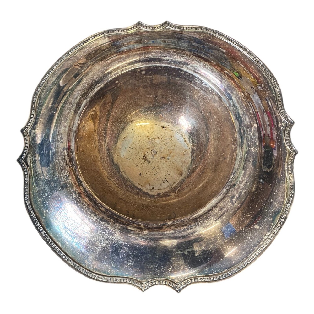 Forbes Silver Co Wilton Serving Bowl 12" 3004