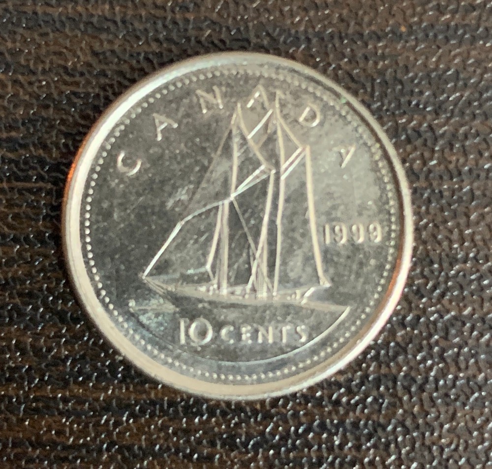 Canada 10 Cents 1999 Nickel