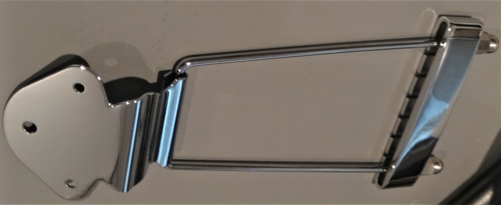 REPLACEMENT TRAPEZE STYLE TAILPIECE, CHROME, NEW, FREE POSTAGE