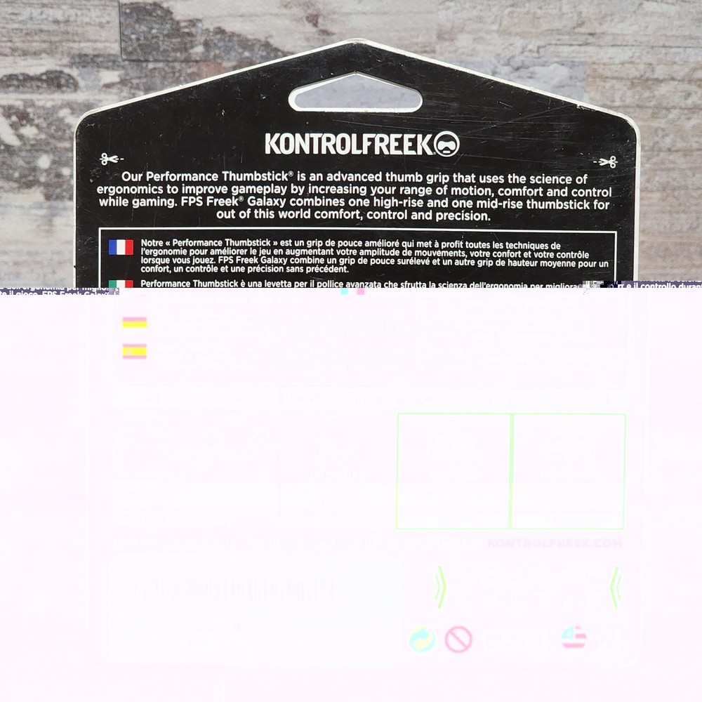 New KontrolFreek Galaxy Boost Kit for PS4 PS5 Controller Thumbstick