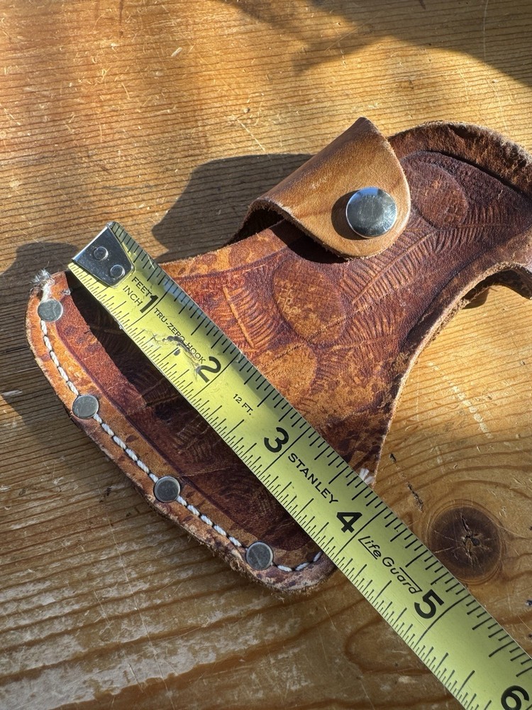 Estwing Hatchet Leather Sheath - Please Check Measurements