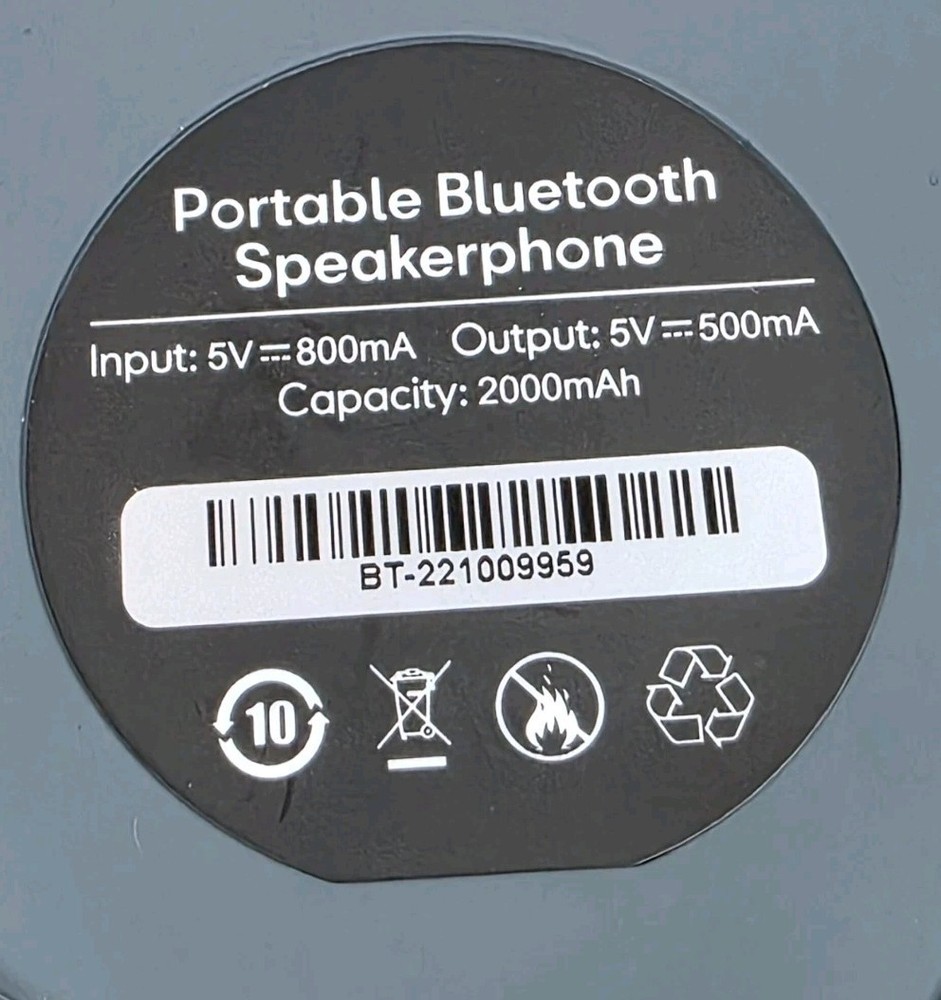 Derico Blast Bluetooth Conference Speaker.