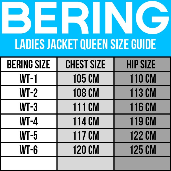 Bering Alias Queen Size Ladies Textile Jacket - Black