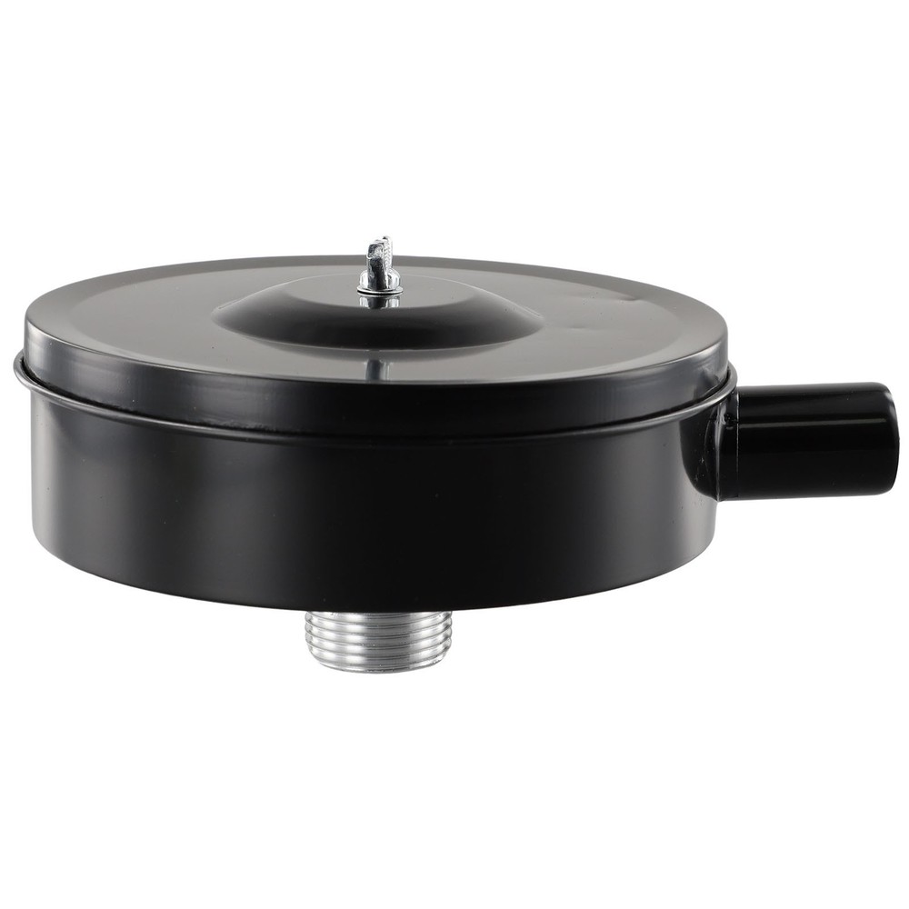 Compressor Male Threaded 32mm Air Intake Silencer Filter Metal Shell,150mm