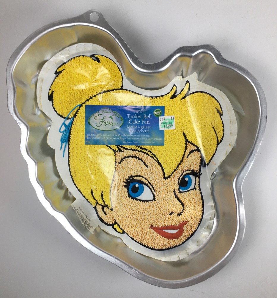 Wilton Disney Tinker Bell Cake Baking Pan Mold #2105-5110 Color Insert