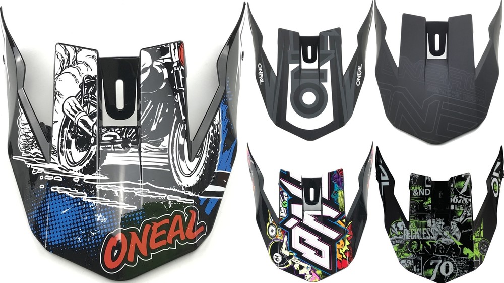 O'Neal 3 SRS Helmet Replacement Visor/Peak