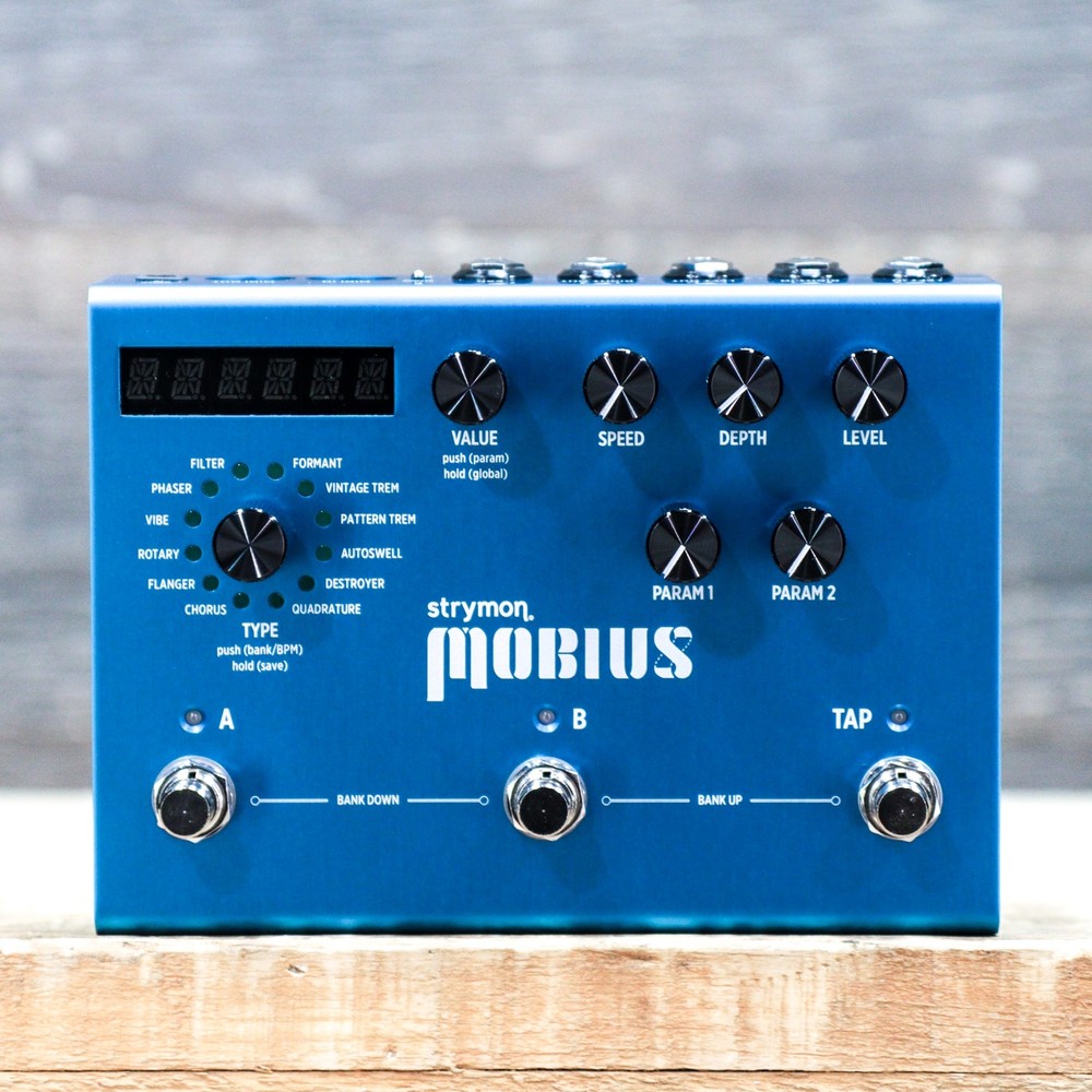 Strymon Mobius Multidimensional Modulation Studio-Class Modulation Effect Pedal