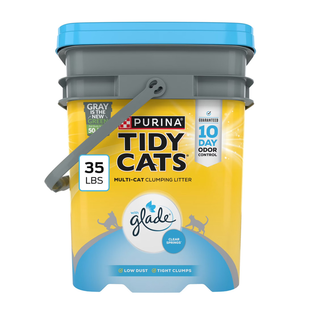Glade Clear Springs Scented, Odor Control, Clumping Multi-Cat Litte