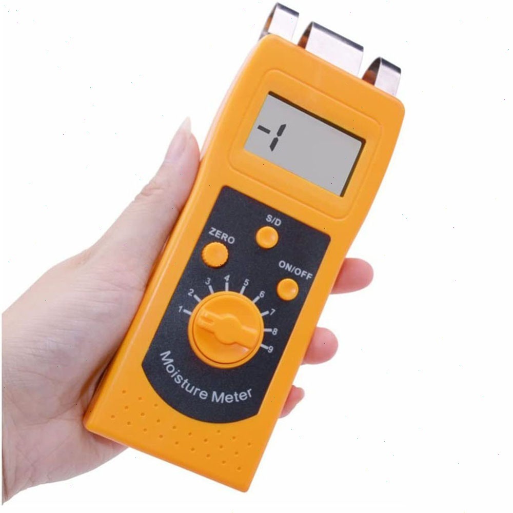 Digital Textile Moisture Content Measurement with Range 0.00-2.00%(d)