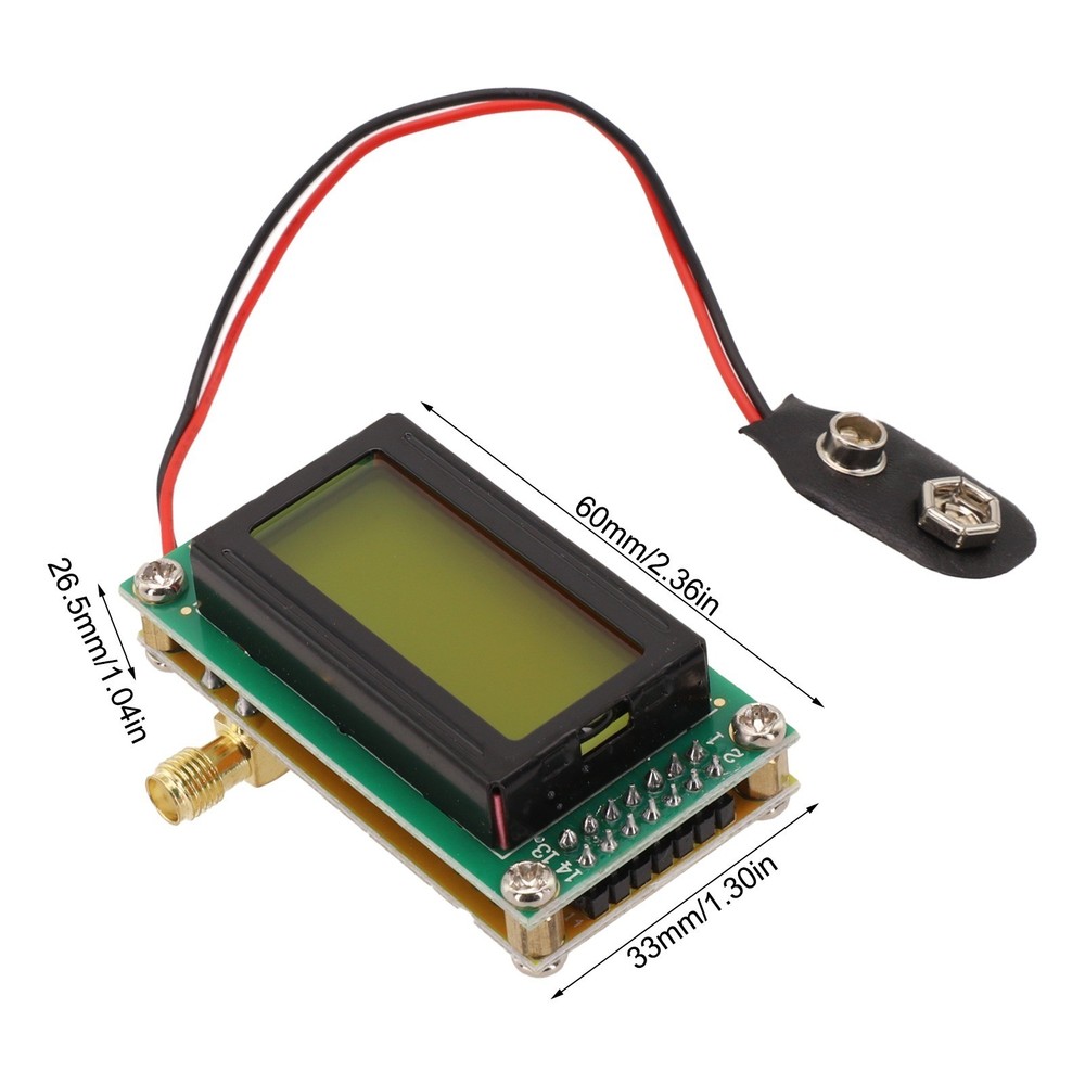 DIY Hertz tester module with sensitivity for 1500 MHz frequency measurement