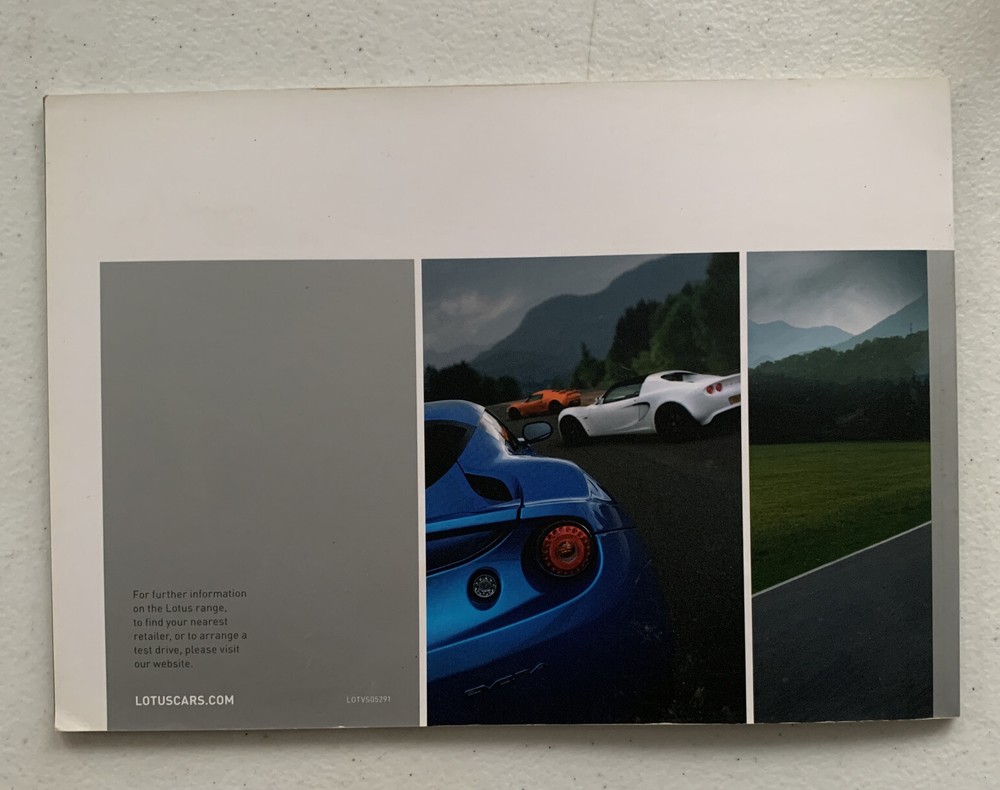 The LOTUS Range Catalog 2011