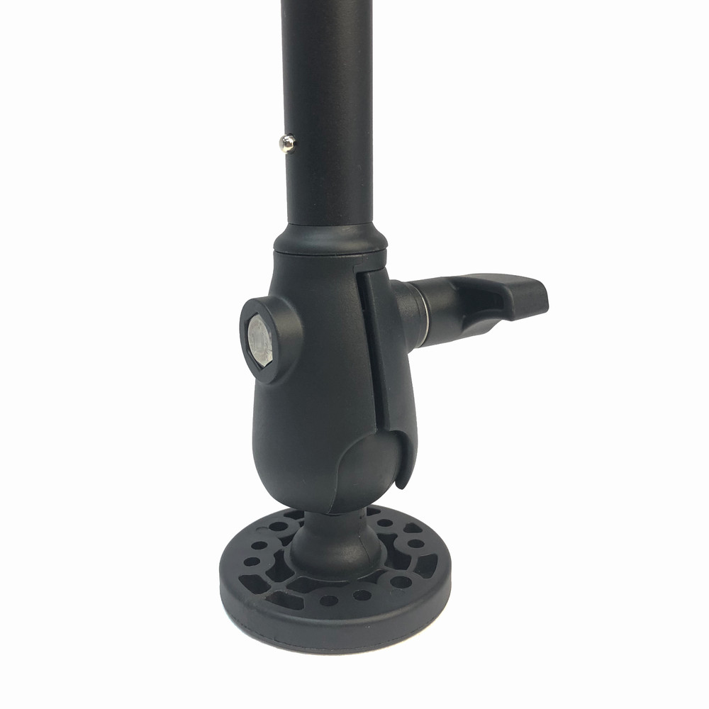 360° Fish Finder Holder GPS Plate Mount Stand Install fitting A Rectangular Base