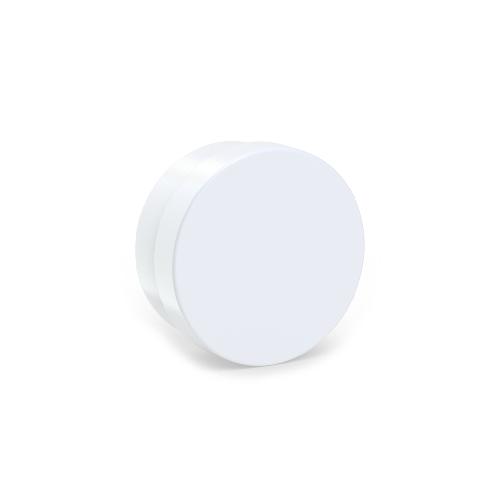 400 Pack 7ml Ceramic Concentrate Jar Gloss White